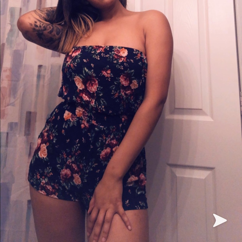 floral romper